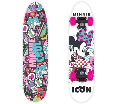 SEVEN Dječji drveni skateboard Minnie Mouse