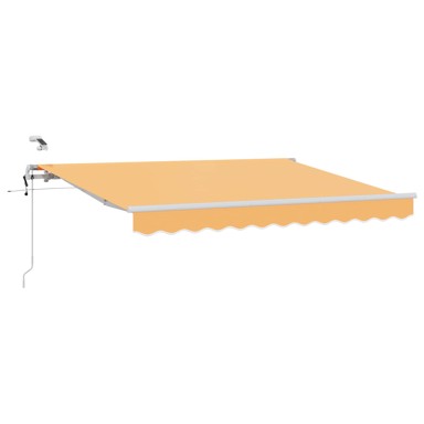 Skrovita tenda, 600 x 300 cm, poliester i metal, pijesak