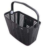 WOZINSKY Plastična košara za bicikl WKR-PK, crna