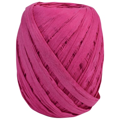 PRASENT Vrpca ukrasna 437-606, 10 mm x 30 m rafija, roza