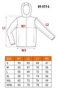 NEO TOOLS Radna jakna 81-511-L 