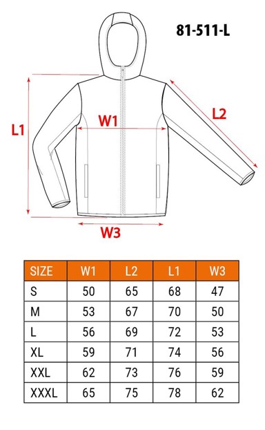 NEO TOOLS Radna jakna 81-511-L