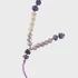 Privjesak za telefon / dužina kabla 44cm LOVE, ljubičasta