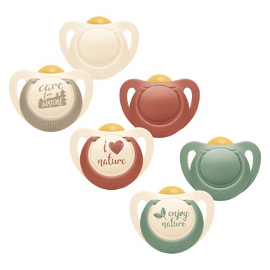 NUK Duda varalica For Nature, lateks, 18-36 mj, 2 kom