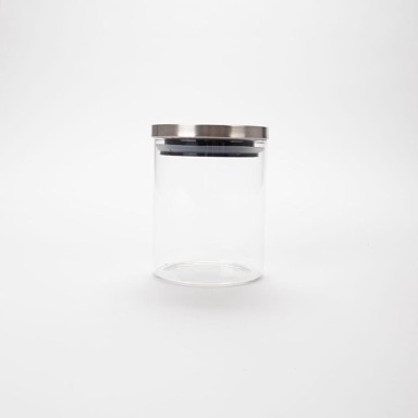 Posuda za začine s poklopcem, metal, 600 ml