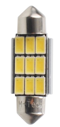 M-TECH Festoon LED žarulja L815W 9x Smd5630