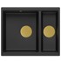 QUADRON Granitni sudoper Logan 150, crna