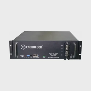 ENERBLOCK LiFePO4 litij-ionska baterija 48V 100Ah, 4800Wh, BMS, Bluetooth