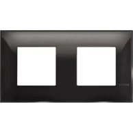 LEGRAND Classia ukrasni okvir 2m+2m 71mm sjajno crni r4802m2bc