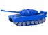 Tenk na daljinsko upravljanje sa zvučnim i svjetlosnim efektima 1:18 27MHz, plava
