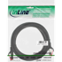 INLINE Mrežni kabel 76133S Cat6 S/FTP, 0,3 m, crni