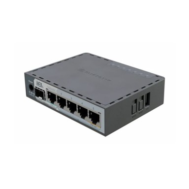 MIKROTIK Router hEX S 2025 (E60IUGS), 5×Gigabit Ethernet priključaka, 1×2.5G SFP utor