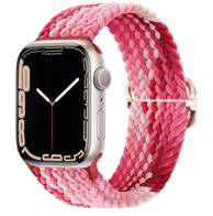 BSTRAP Remen Elastic Nylon za Apple Watch 42/44/45mm, strawberry