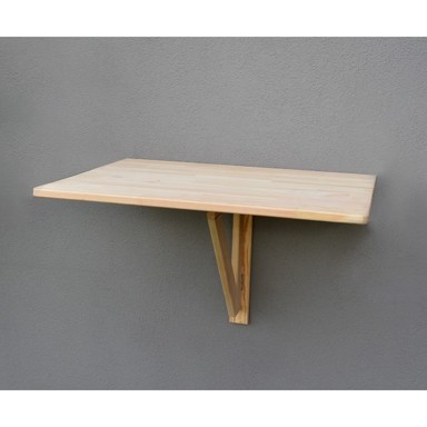 ROJAPLAST Viseći balkonski stol od masivnog bora 59x79 cm