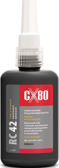CX80 RC-42 Anaerobno ljepilo za navoje 50 ml