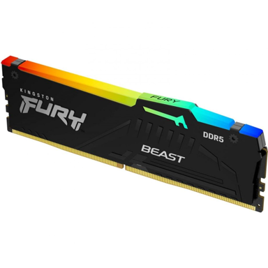KINGSTON RAM memorija FURY Beast RGB, 8 GB, DDR5, CL36, DIMM, RGB