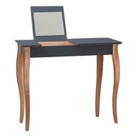 RAGABA Grafitno sivi toaletni stolić sa zrcalom Dressing Table, duljine 85 cm