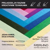 FABRIANO Papir Lr Verde Pisello 70x100 cm 220 g 46470110, svijetlozeleni