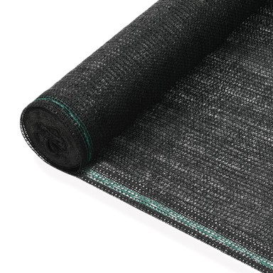 Teniski zaslon HDPE 1,4 x 25 m, crni