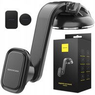 Magnetski automobilski držač za telefon SC11 Dash, crni