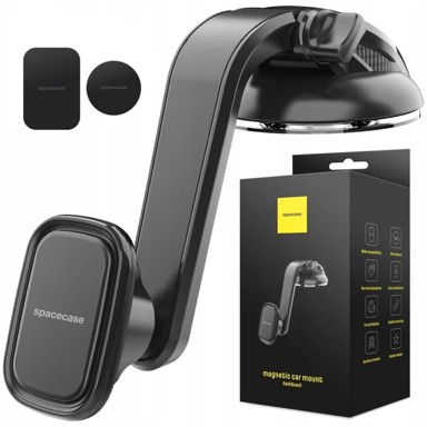 Magnetski automobilski držač za telefon SC11 Dash, crni
