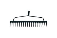 OSTATNÍ Grablje EURO TOOLS 139551 metalne 18 zuba s ojačanjem