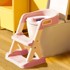 ECOTOYS Stepenice za WC, roza
