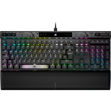 CORSAIR Gaming tipkovnica K70 MAX RGB, magnetsko-mehanička, RGB osvjetljenje, ISO DE