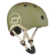 SCOOT AND RIDE kaciga, maslinasto zelena  