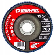 Disk za nehrđajući čelik, 125 mm, P60