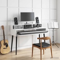 Studio radni stol, 152 x 42,5 x 36 cm, bijela