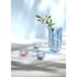 HOLMEGAARD Vaza svijetlo plava staklena ručno izrađena Lily, visina 19 cm