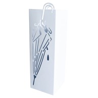 CASA COLLECTION Organizator za kišobrane Moody, 15x15x48 cm, bijela