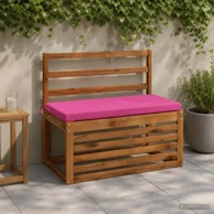 Jastučići za klupu Soest 2 kom 80 x 40 x 5 cm od poliestera, ružičasti