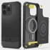 SPIGEN Maskica Rugged Armor Mag torbica kompatibilna s MagSafe za iPhone 15 Pro, mat, crna