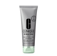 CLINIQUE All about clean 2-in-1 charcoal mask + scrub