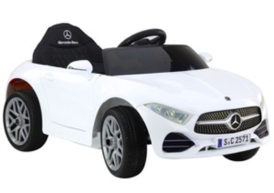 LEAN TOYS Dječji automobil Mercedes na akumulator CLS 350, bijeli