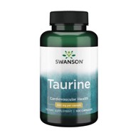 SWANSON Taurin, 500 mg, 100 kapsula