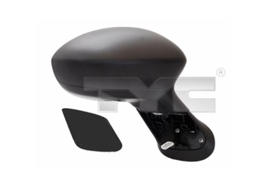 TYC Retrovizor Fiat Grande Punto, crni, lijevi, električni, EVO/Linea, 309-0064