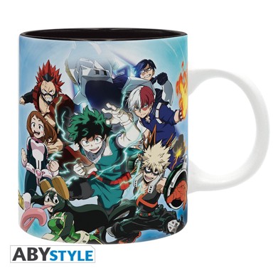 ABYSTYLE Šalica My Hero Academia Heroes vs Villains, 320ml