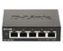 D-LINK Switch DGS-1100-05V2/E, upravljivi L2 Gigabit Ethernet (10/100/1000), crni