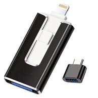 VYZIO USB memorija 3-u-1 brza Dataflex 128 GB Micro USB/Lightning/USB-C