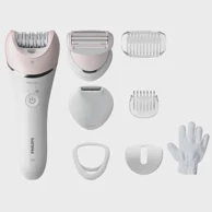 PHILIPS Epilator Series 8000 Wet and Dry, bijela