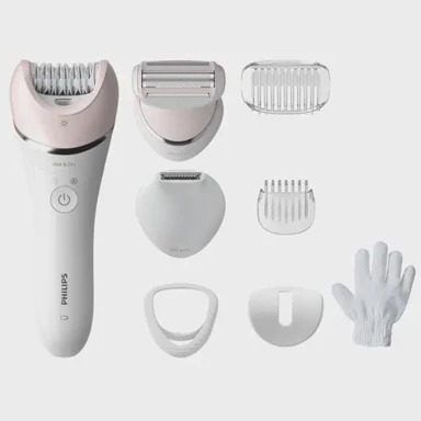 PHILIPS Epilator Series 8000 Wet and Dry, bijela