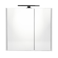 OMEGA PANELI Kupaonski ormarić s gledalom Kiara 65 S, bijeli