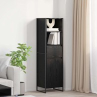 Ormarić za knjige s ladicama Crni hrast 43 x 36 x 150.5 cm