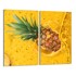 TMK Staklena zaštita za štednjak ili ploču za kuhanje iz dva dijela 30x52, ananas