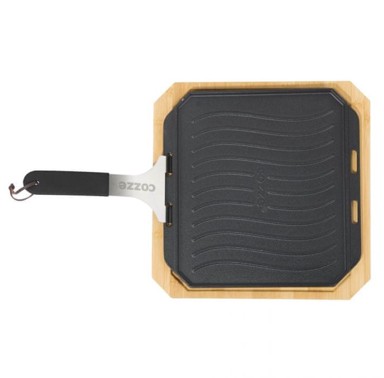 COZZE Tava za roštilj od lijevanog željeza, 330 x 330 mm