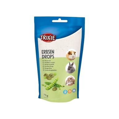 TRIXIE Poslastica za glodavce Drops grašak 75 g