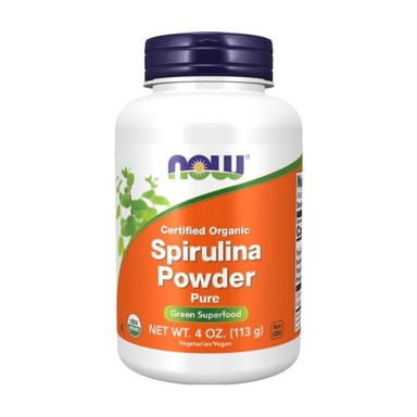 NOW Spirulina prah, 113 g